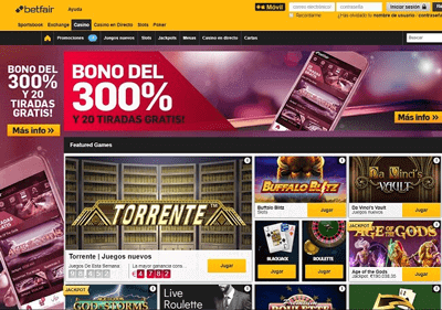 betfair casino analisis