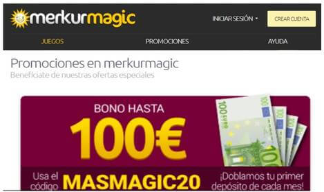 Casino Merkurmagic bono de hasta 100 euros