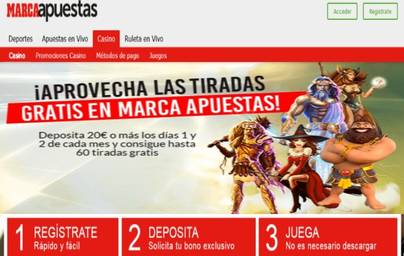 Tiradas gratis Marca Apuestas